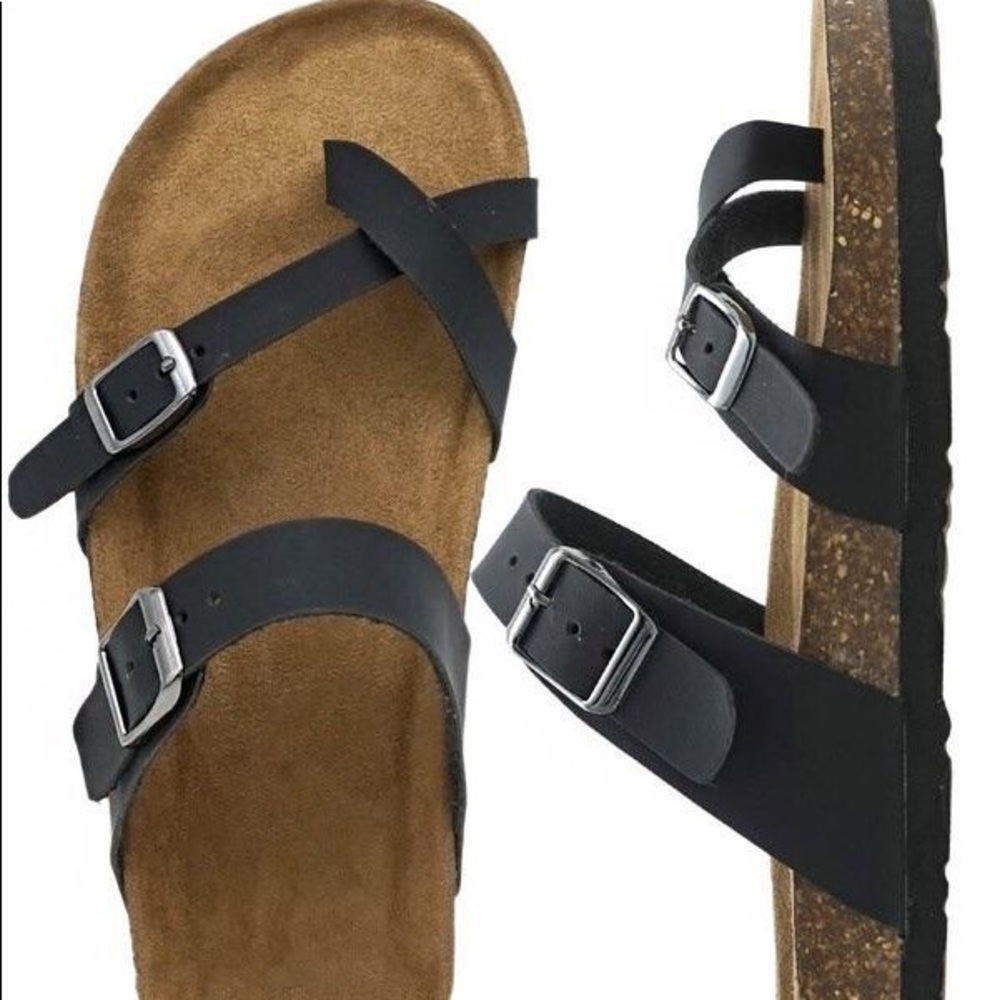 Birkenstock look alike sandals